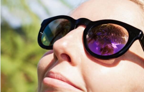 lunettes de soleil protectrices