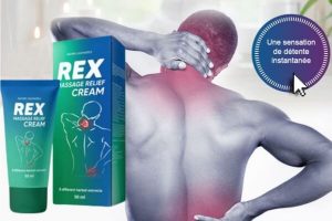 Rex Cream – Crème entièrement naturelle pour l’apaisement actif des douleurs articulaires, dorsales et des épaules