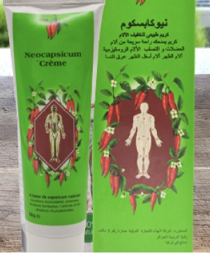 Neo Pain Relief creme Neocapsicum Creme Algérie