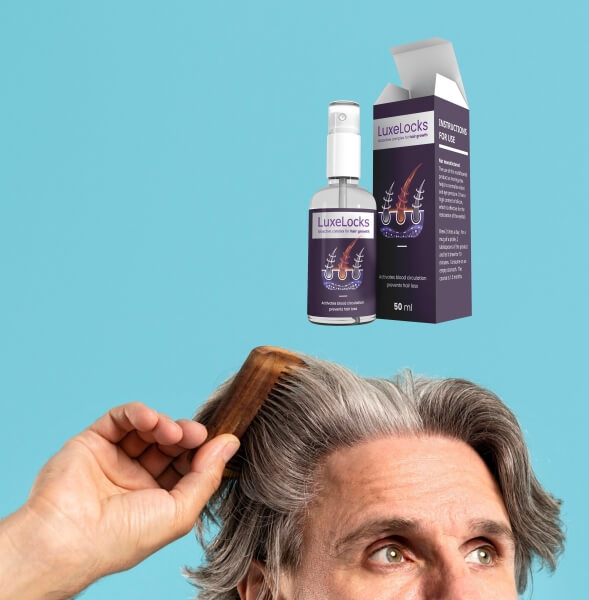 Luxelocks spray pour les cheveux.