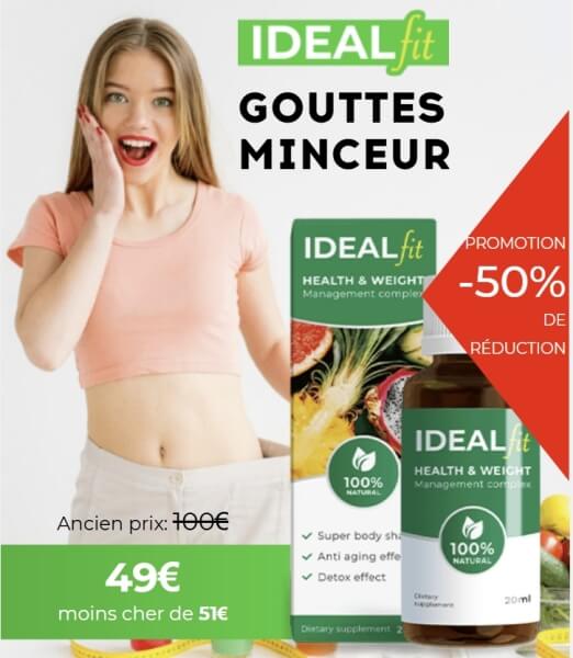 IdealFit Prix en pharmacie – Où l'acheter ?